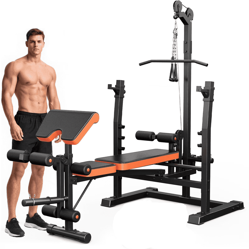 Gikpal 800lb 10-in-1 Adjustable Weight Bench and Strength Training System: $229.99 Gikpal 800lb 10-in-1 Adjustable Weight Bench and Strength Training System: $229.99