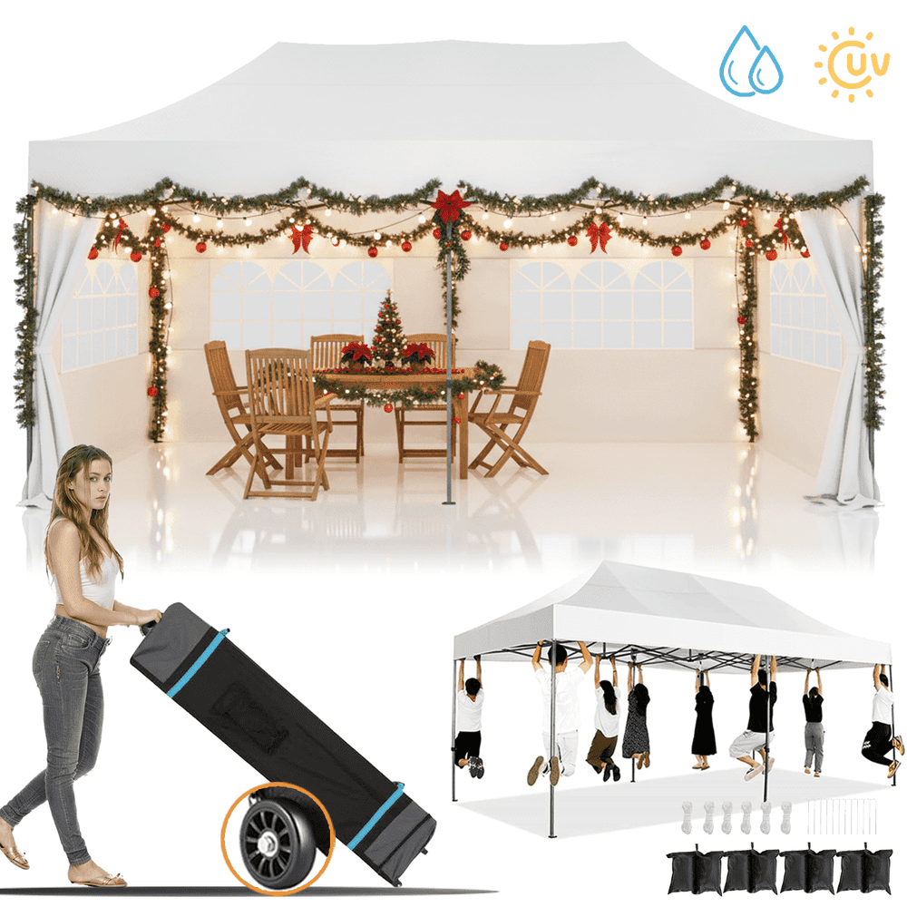Cobizi 10x20 Heavy Duty Pop-Up Canopy Tent: $299.99 Cobizi 10x20 Heavy Duty Pop-Up Canopy Tent: $299.99