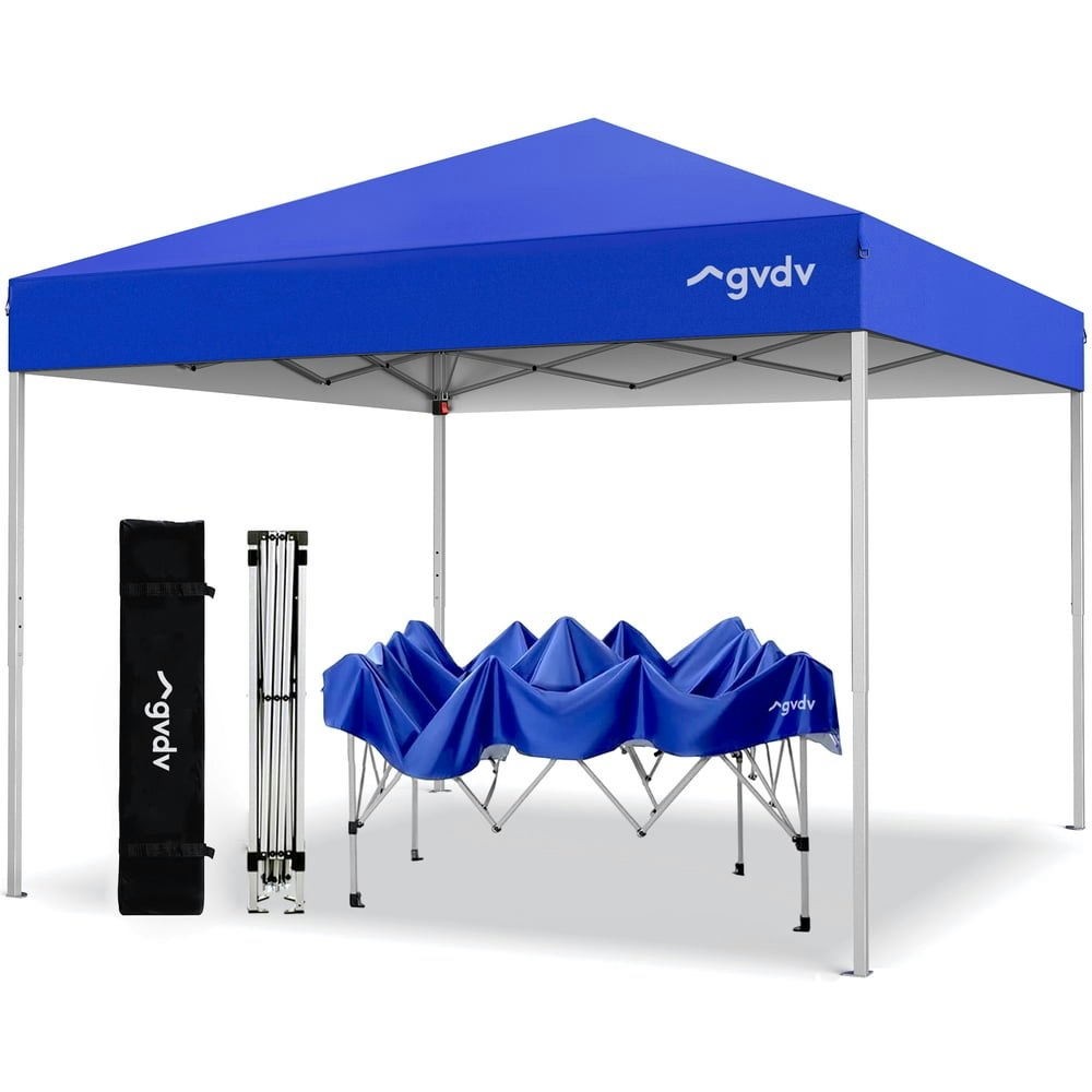 GVDV 10x10-Foot Pop-Up Canopy Tent: $75.99 GVDV 10x10-Foot Pop-Up Canopy Tent: $75.99