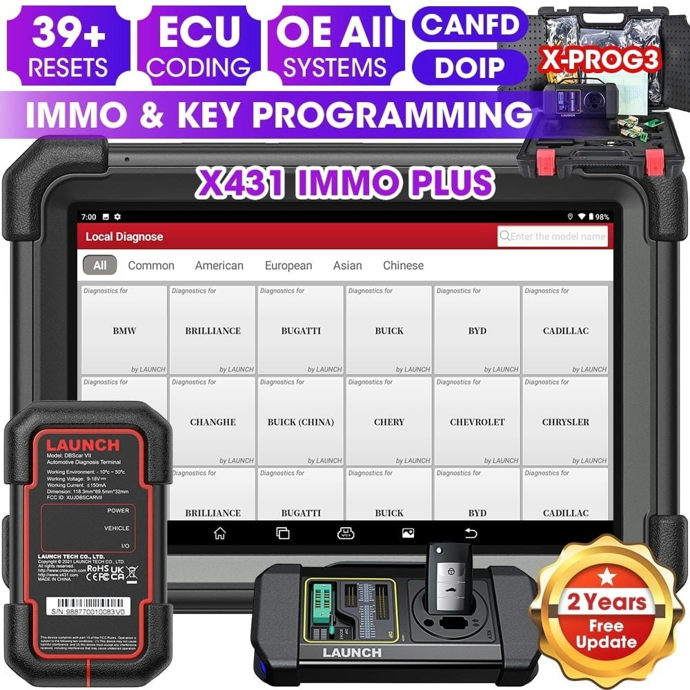 LAUNCH X431 IMMO Plus Diagnostic Scanner: $1,599
