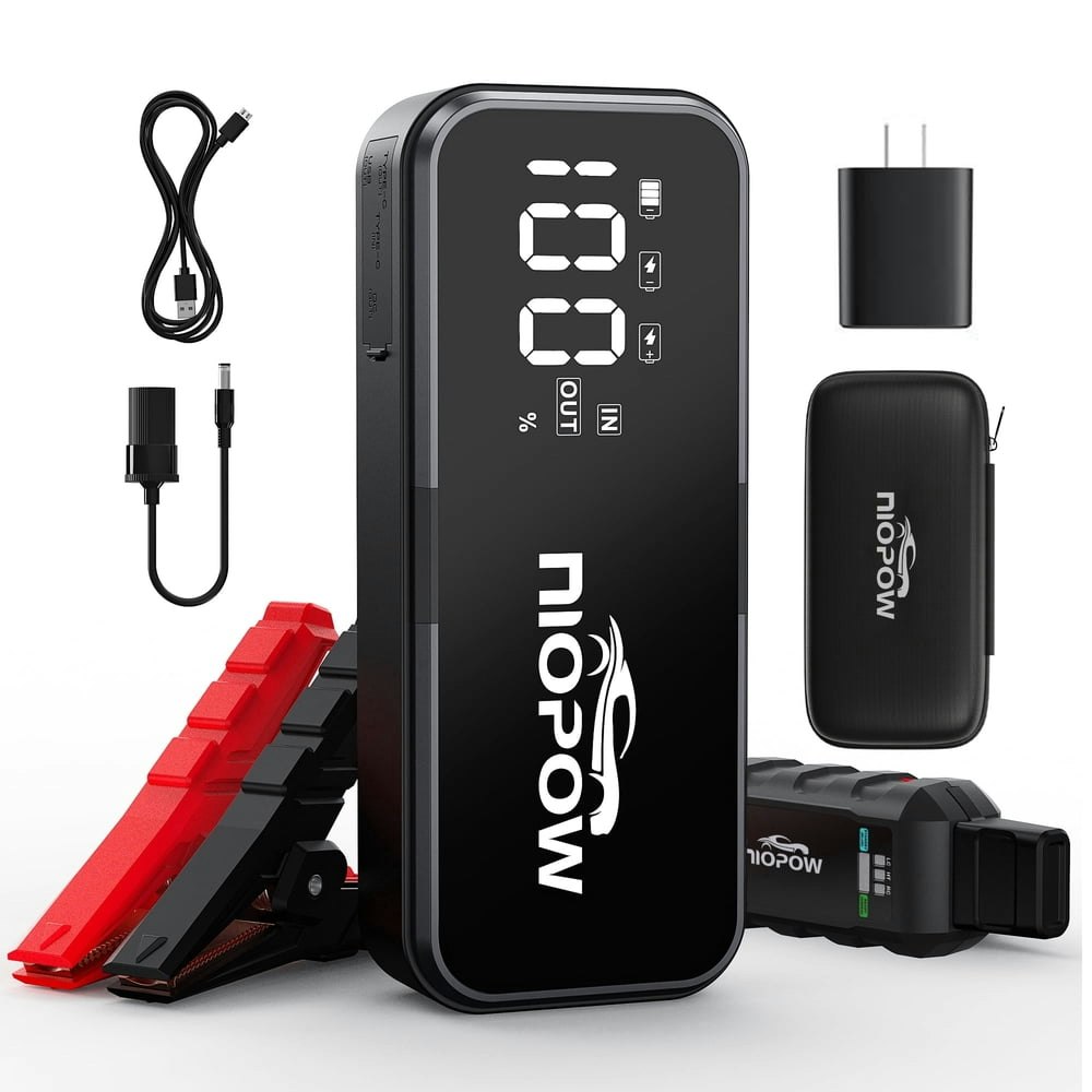 Niopow 5,000A Car Battery Jump Starter: $53.98 Niopow 5,000A Car Battery Jump Starter: $53.98