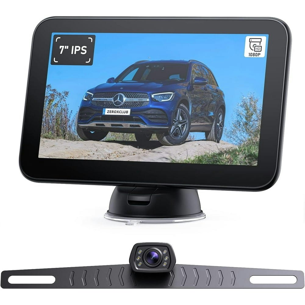 ZeroXClub Wired Backup Camera Monitor System B7: $57.99 ZeroXClub Wired Backup Camera Monitor System B7: $57.99