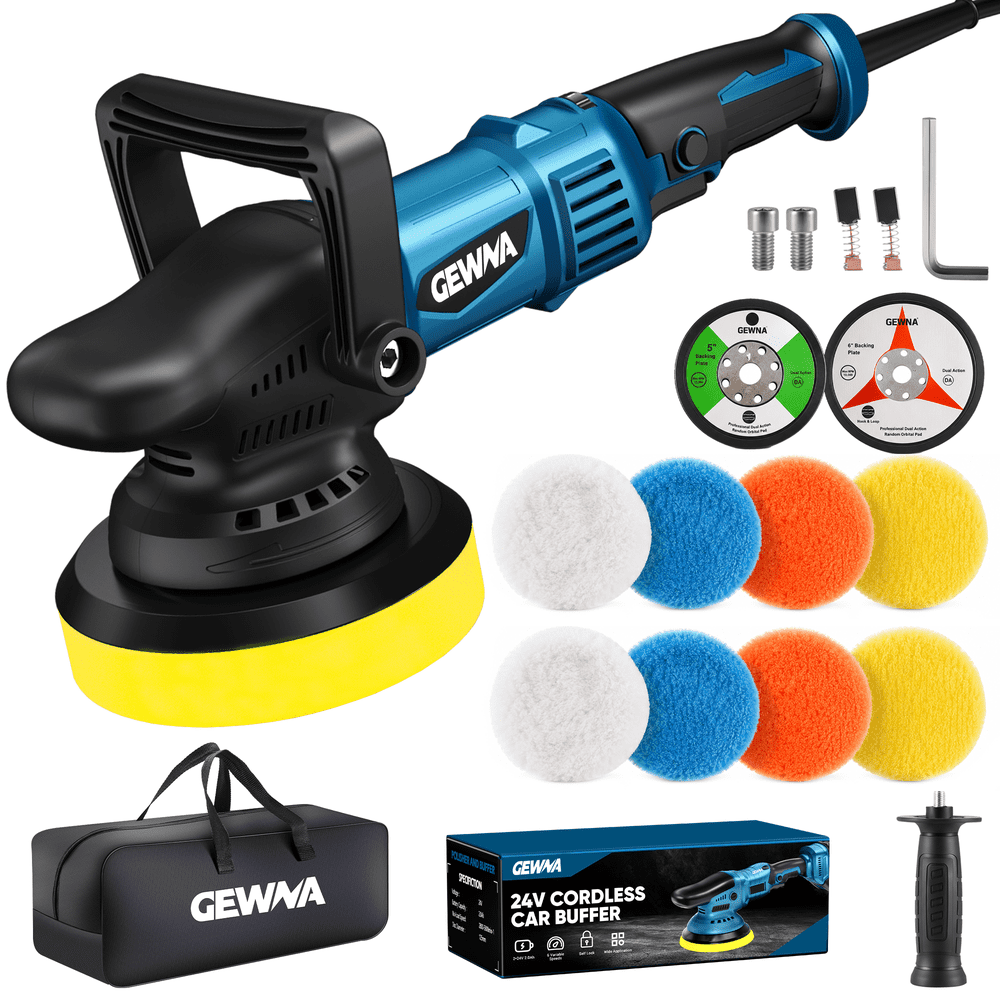 Gewna 2,800-5,800 RPM Dual Action Random Orbital Car Polisher Kit: $73.79 Gewna 2,800-5,800 RPM Dual Action Random Orbital Car Polisher Kit: $73.79