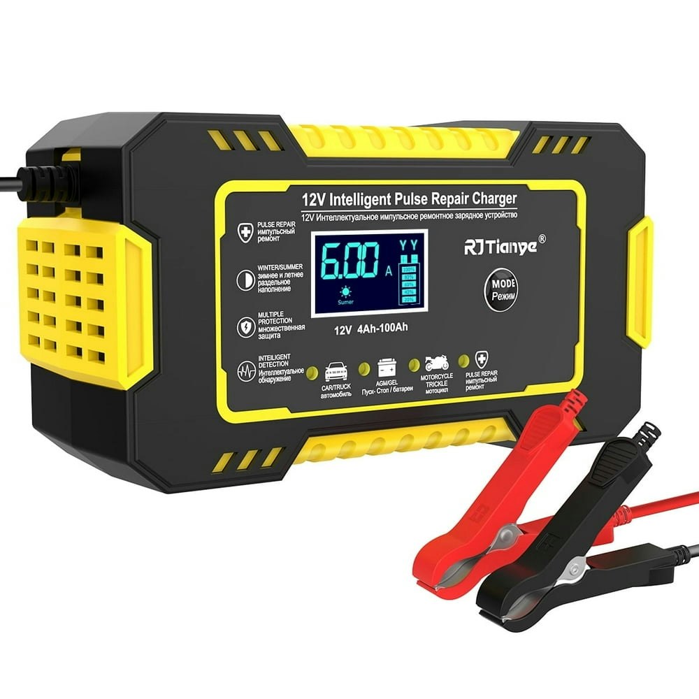 12V 6A Smart Battery Trickle Charger and Maintainer: $17.59 12V 6A Smart Battery Trickle Charger and Maintainer: $17.59