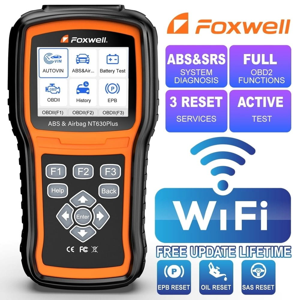 Foxwell NT630 Plus SRS SAS ABS Diagnostic Scan Tool: $119.98