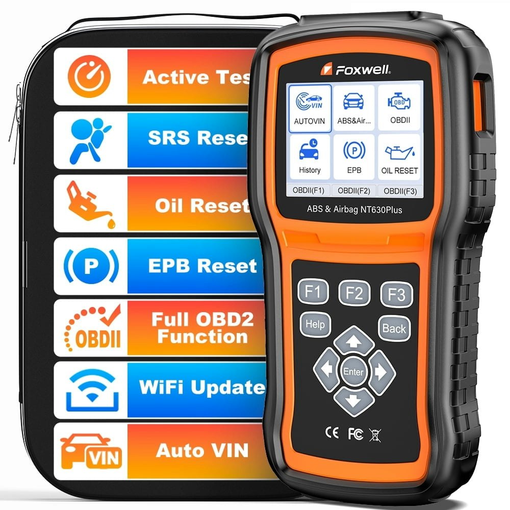 Foxwell NT630 Plus ABS SRS SAS OBD2 Diagnostic Scanner: $119.98 Foxwell NT630 Plus ABS SRS SAS OBD2 Diagnostic Scanner: $119.98