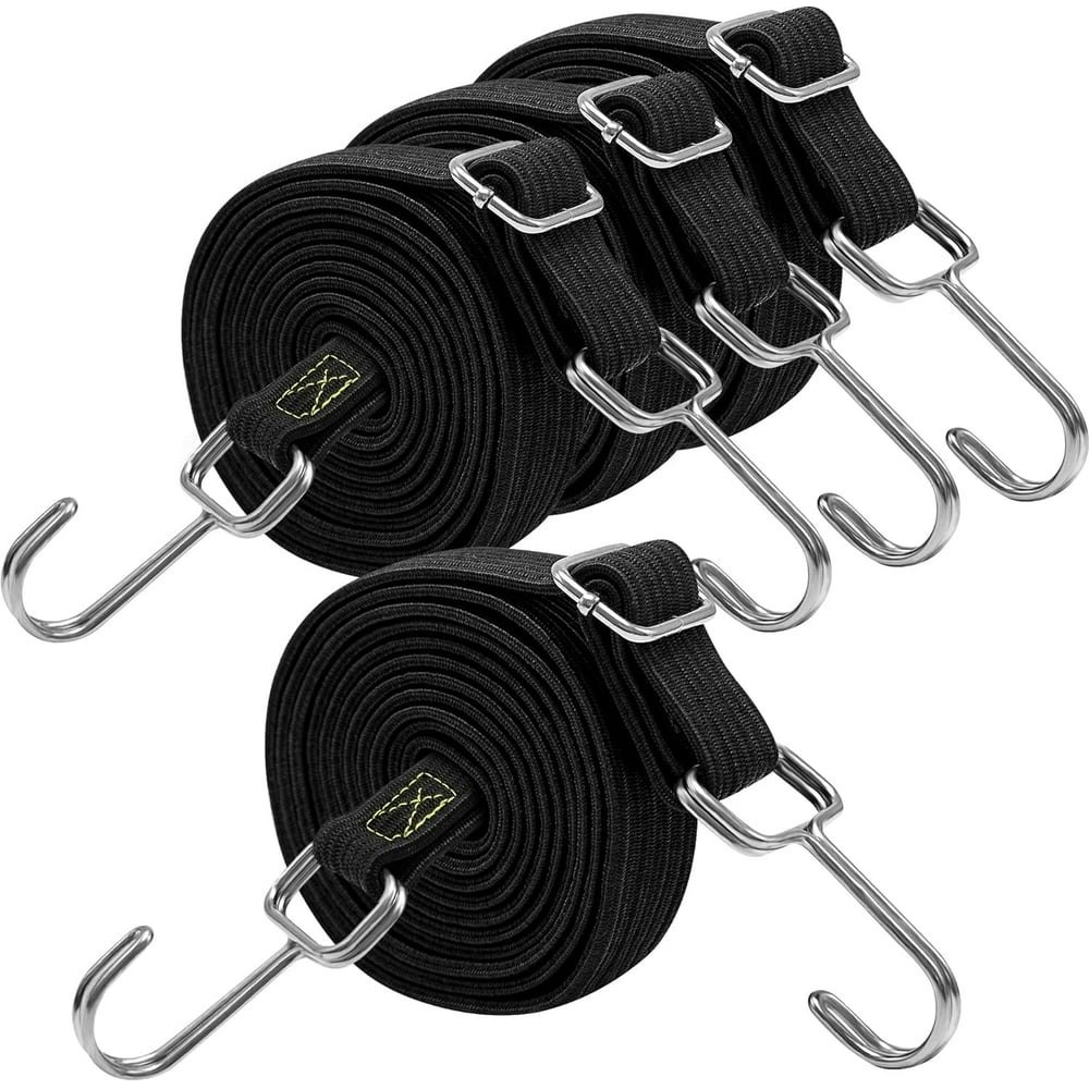 80-Inch Heavy Duty Adjustable Bungee Cords with Hooks 2-Pack: $13.48 80-Inch Heavy Duty Adjustable Bungee Cords with Hooks 2-Pack: $13.48