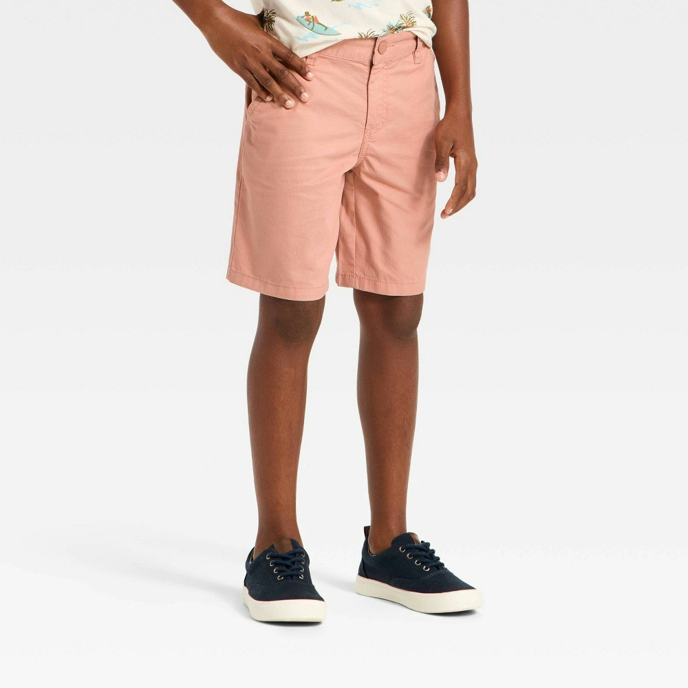 Cat & Jack Boys' Flat Front Shorts: $6
