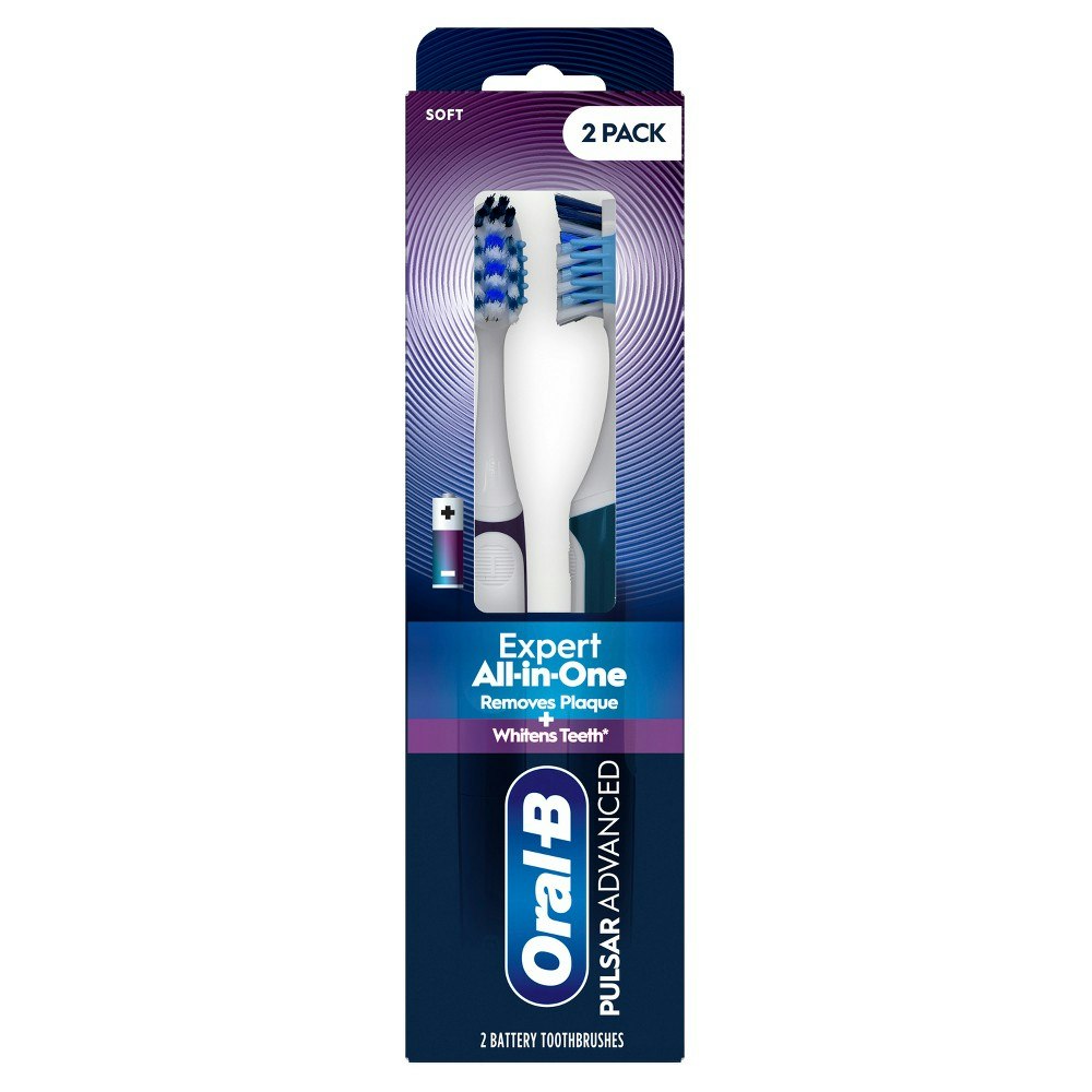 Oral-B Pulsar Advanced Toothbrush 2-Pack: $14.99 Oral-B Pulsar Advanced Toothbrush 2-Pack: $14.99