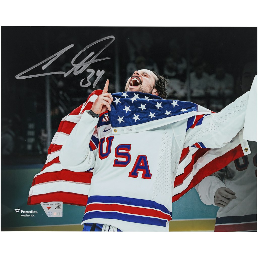 Auston Matthews Team USA Autographed 8" x 10" Photograph: $219.99 Auston Matthews Team USA Autographed 8" x 10" Photograph: $219.99