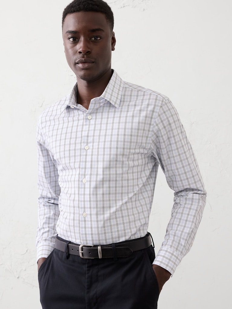 Athletic-Fit Dress Shirt: $40 Athletic-Fit Dress Shirt: $40