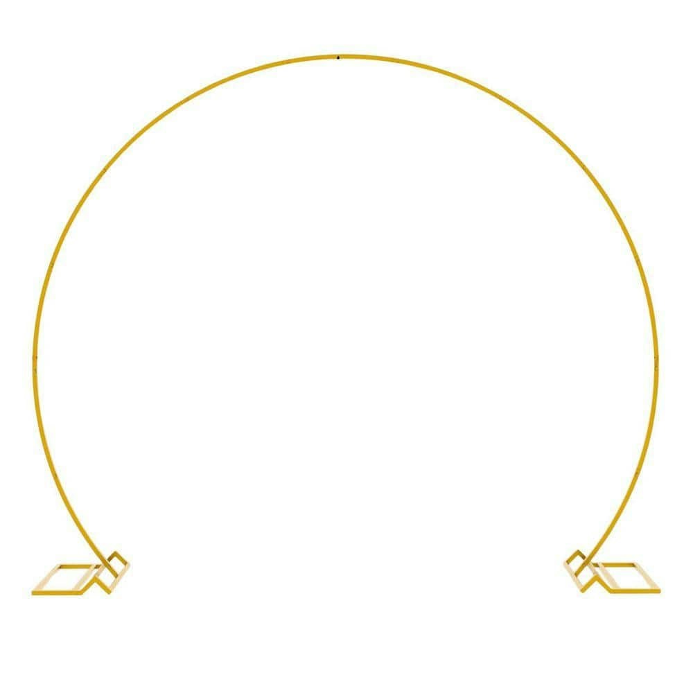 7.2 ft. Gold Round Wedding Arch Stand: $97.10 7.2 ft. Gold Round Wedding Arch Stand: $97.10