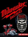 Milwaukee Power Tools on eBay Live for Deals from $1, from 5pm