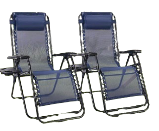 JHK Zero Gravity Recliner Chair 2-Pack: $45 JHK Zero Gravity Recliner Chair 2-Pack: $45