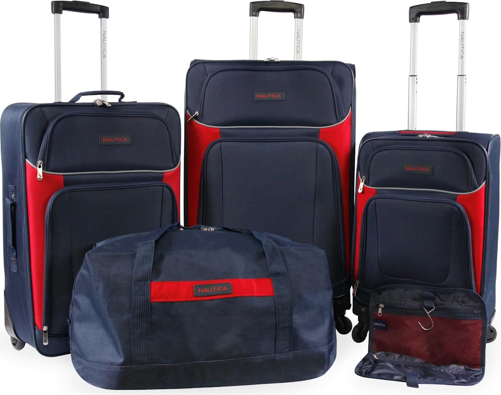 Nautica Oceanview 5-Piece Luggage Set: $134 Nautica Oceanview 5-Piece Luggage Set: $134