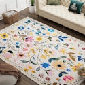 Winston Porter 5x8-Foot Non-Slip Machine-Washable Rug for $52 + free shipping