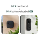 Blink Outdoor 4 & Battery Doorbell 2K+ Bundle for $28 + free shipping w/ Prime