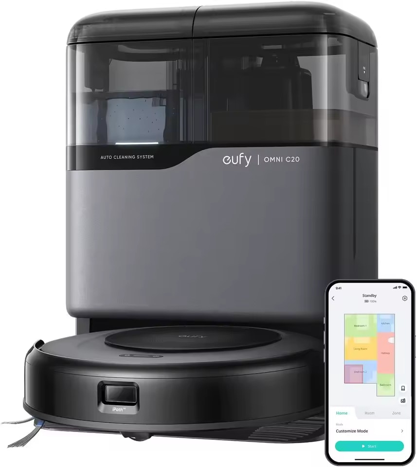 Refurb eufy Omni C20 Robot Vacuum and Mop Combo: $126