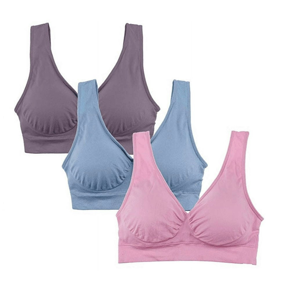 Somnr Bra Women's Seamless Wireless Bra 3-Pack: $14.92 Somnr Bra Women's Seamless Wireless Bra 3-Pack: $14.92