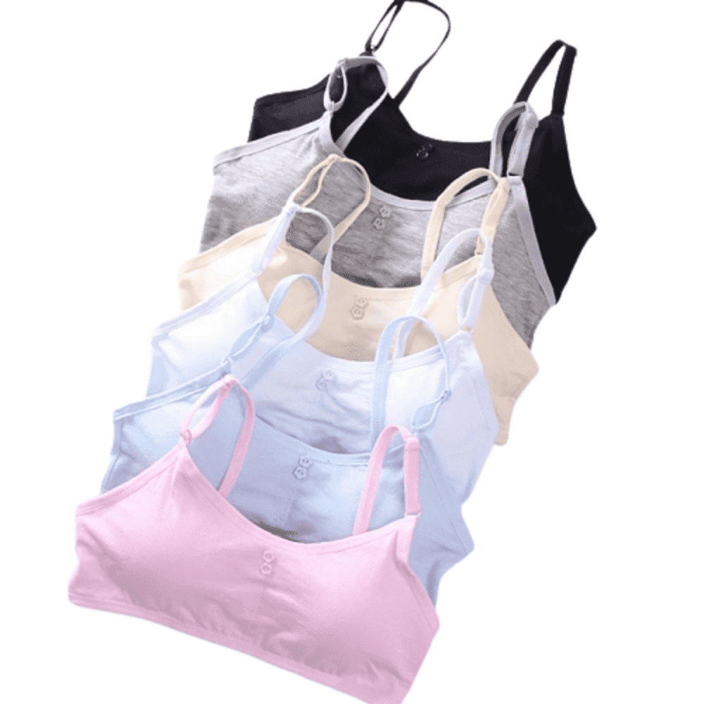 Big Girls Bras 6-Pack: $14.99 Big Girls Bras 6-Pack: $14.99