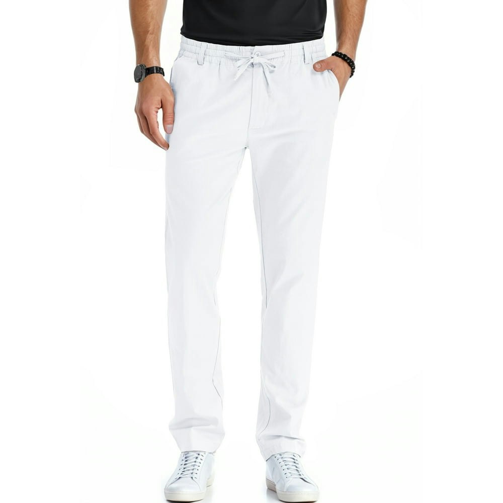 JWD Men's Cotton Linen Pants: $16.99 JWD Men's Cotton Linen Pants: $16.99