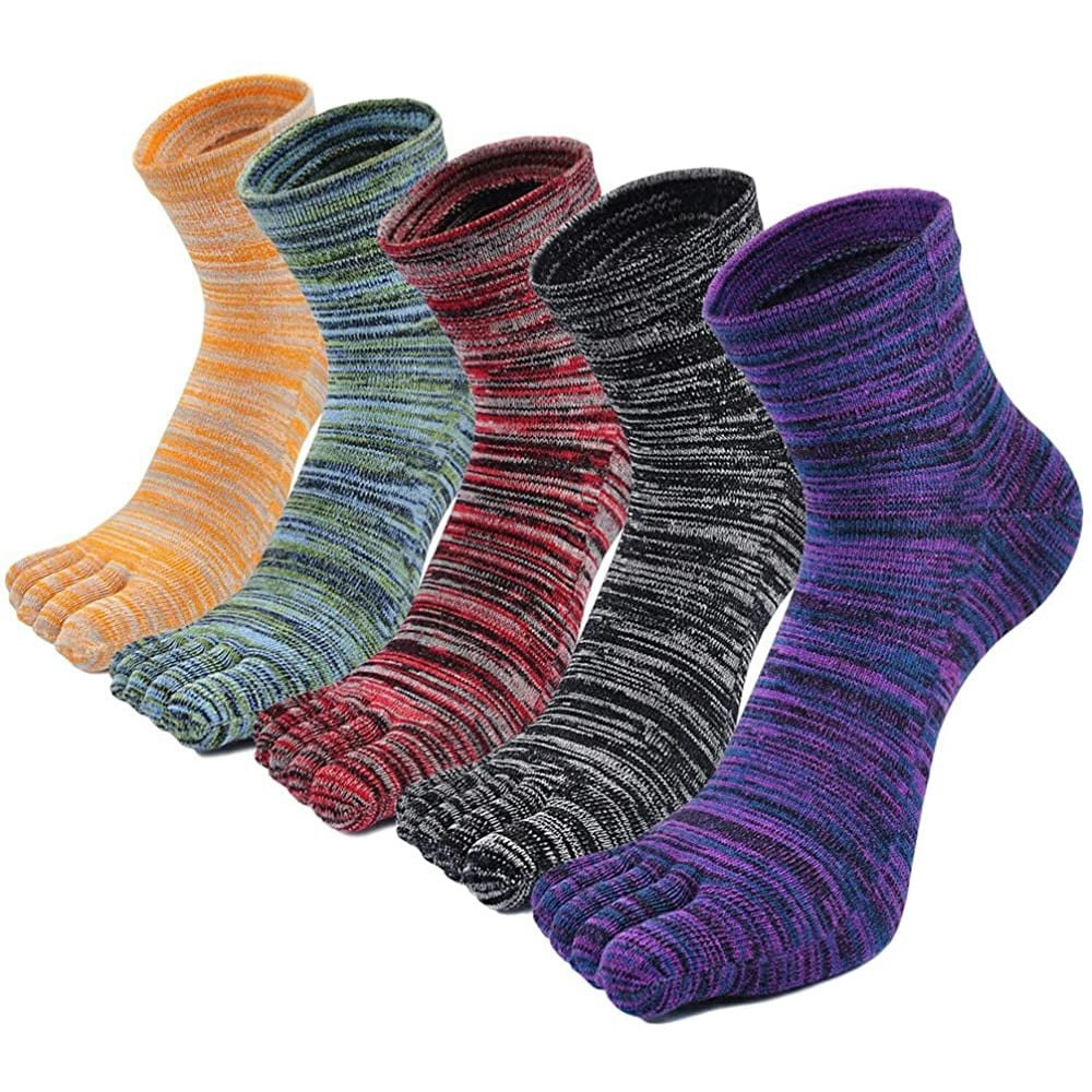 LOFIR Men's Toe Socks 5-Pair: $16.14