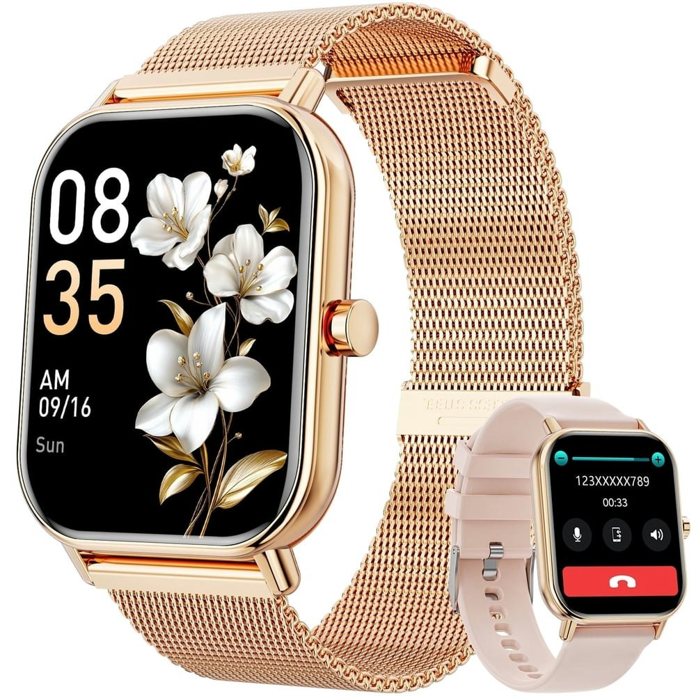 Mingdaln 1.85-inch Smart Watch Fitness Tracker with 2 Straps: $29.99 Mingdaln 1.85-inch Smart Watch Fitness Tracker with 2 Straps: $29.99