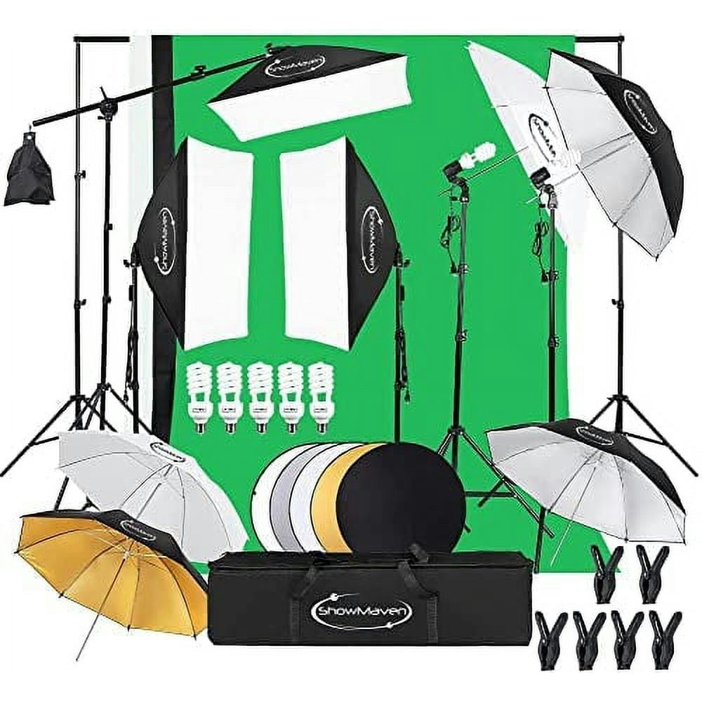 ShowMaven Photography Lighting Kit: $99.27 ShowMaven Photography Lighting Kit: $99.27