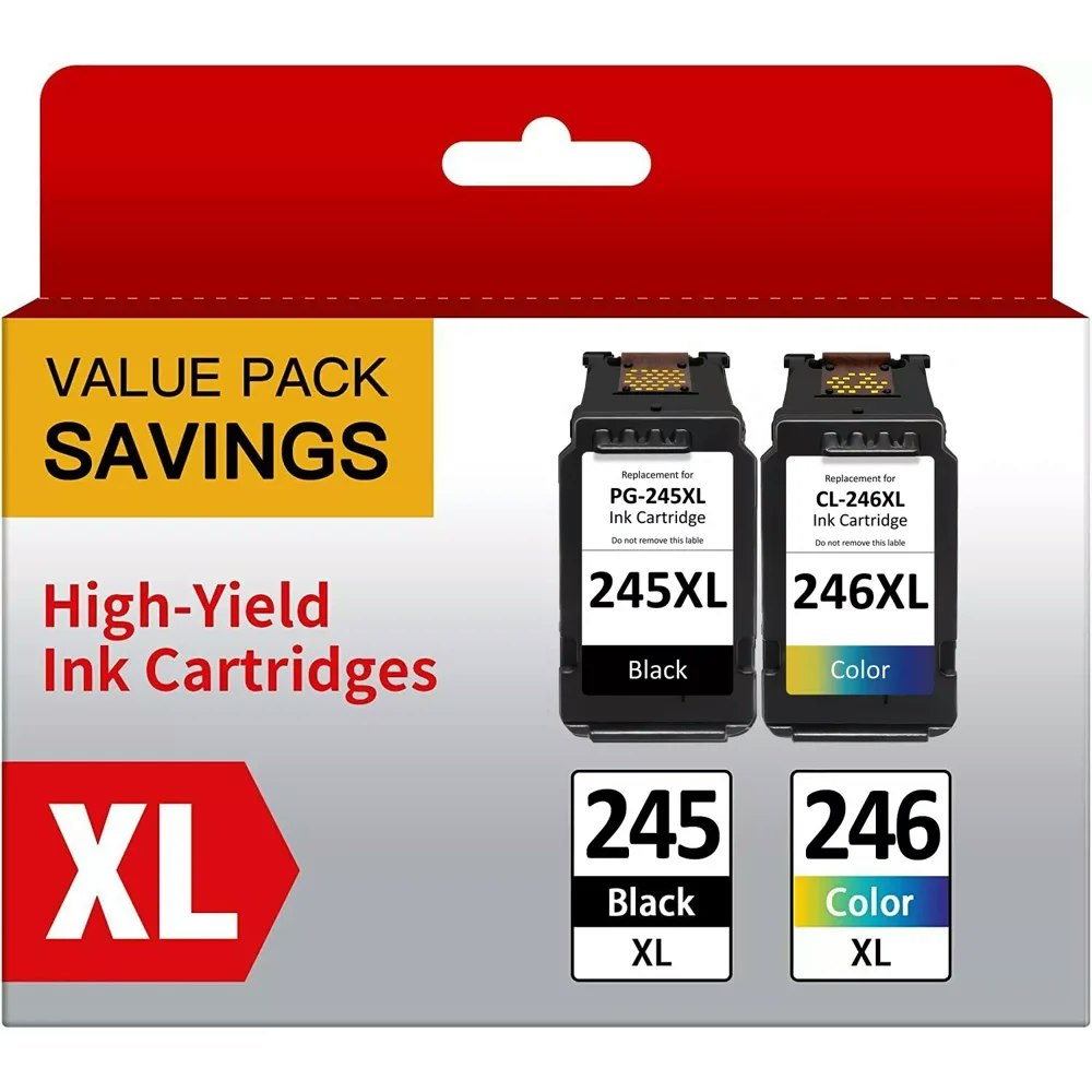 Canon 245XL and 246XL Ink Cartridge Combo Pack: $28.49 Canon 245XL and 246XL Ink Cartridge Combo Pack: $28.49