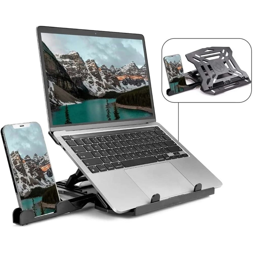 Qzgyoool Rotatable 10-17" Laptop Stand: $10