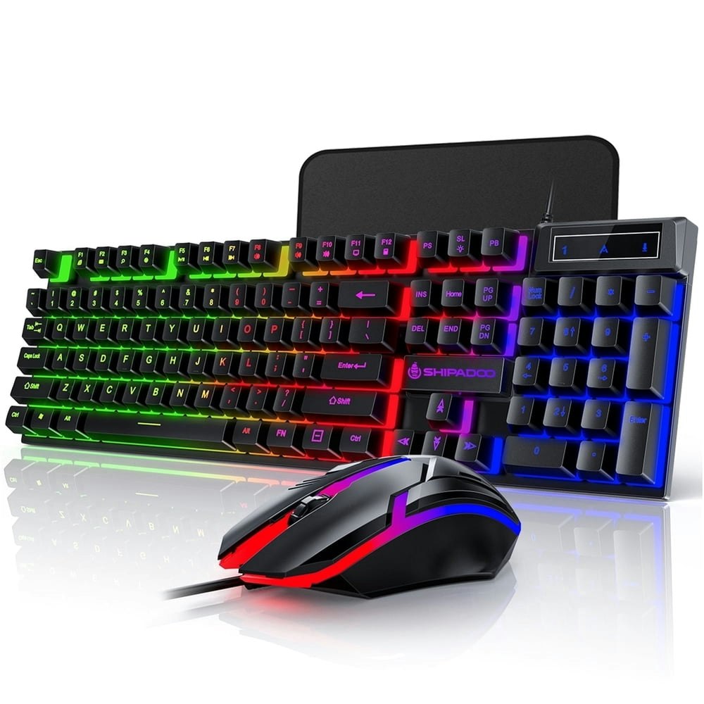 RGB Gaming Keyboard and Mouse Combo: $17.45 RGB Gaming Keyboard and Mouse Combo: $17.45