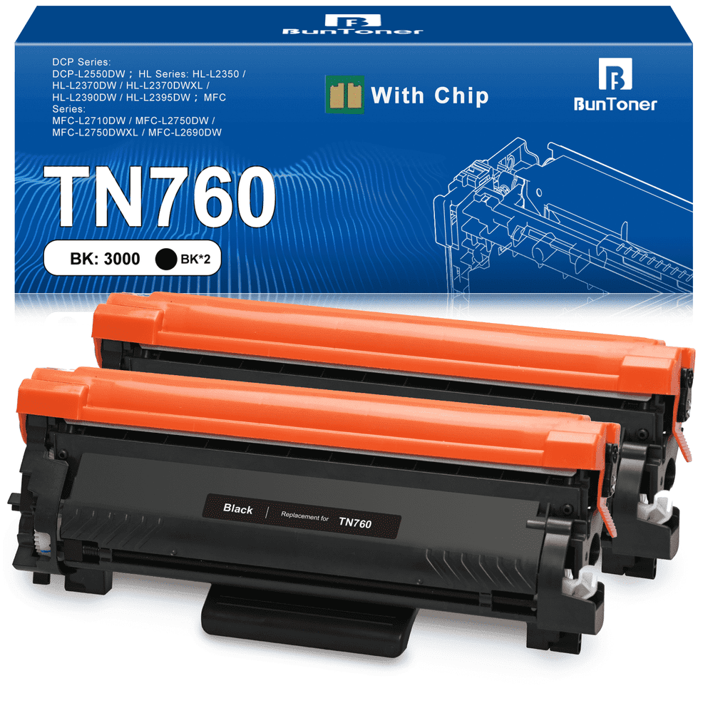 Brother TN760 Toner Cartridge 2-Pack: $17.89 Brother TN760 Toner Cartridge 2-Pack: $17.89