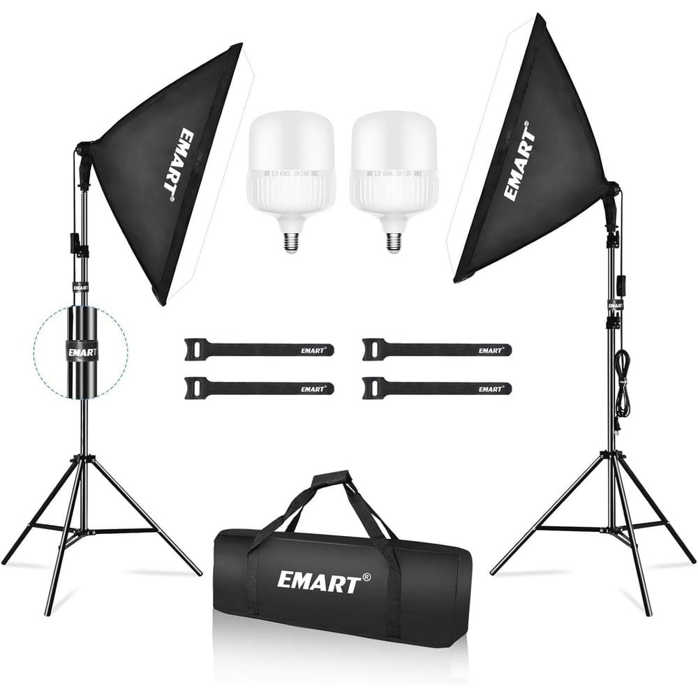 EMART Photography Softbox Lighting Kit: $59.84