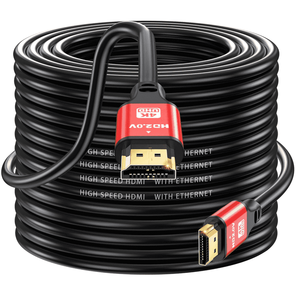 Jorenca 100-Foot 4K HDMI Cable: $40.49 Jorenca 100-Foot 4K HDMI Cable: $40.49
