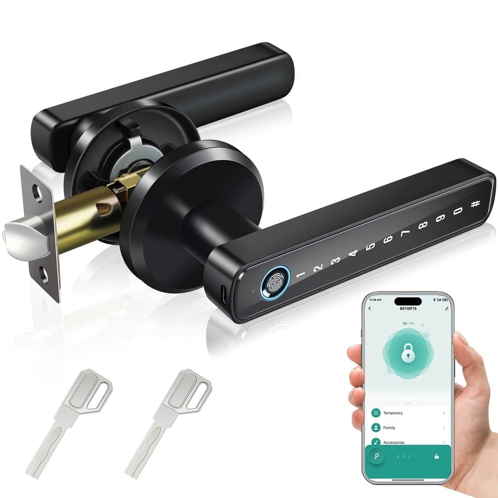 Fingerprint Smart Deadbolt Door Lock: $54.72 Fingerprint Smart Deadbolt Door Lock: $54.72