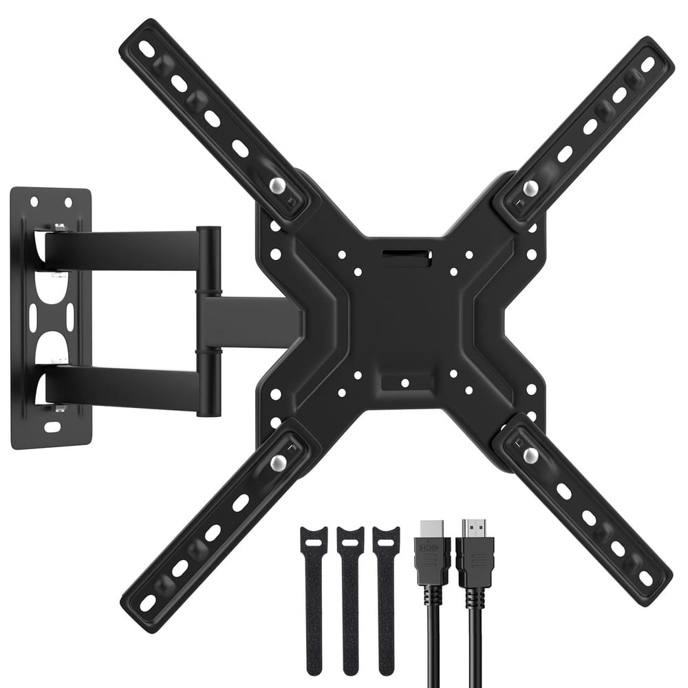 Full Motion TV Wall Mount for 26" to 60" TVs: $32.98