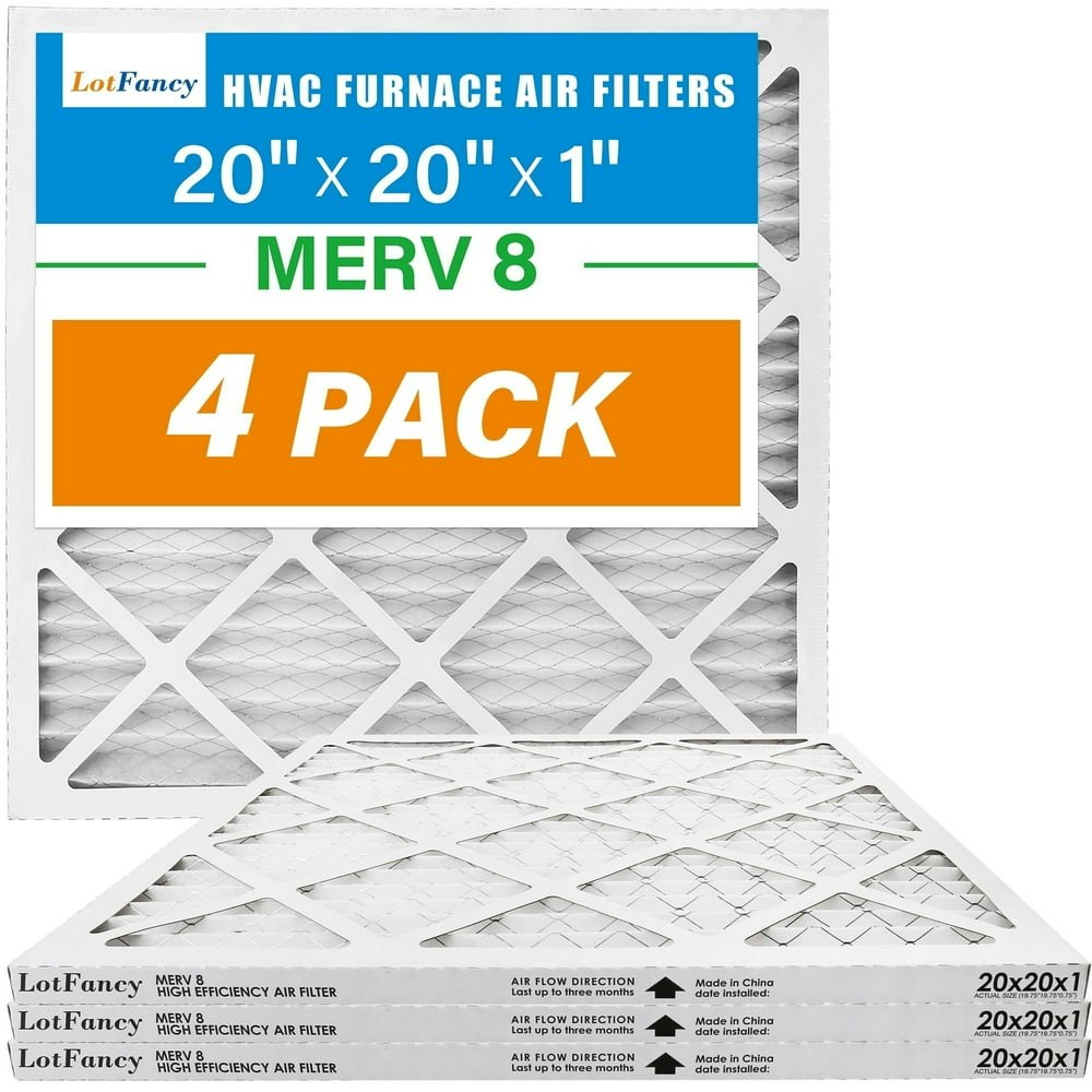 LotFancy 20x20x1 Air Filters 4-Pack: $29.99 LotFancy 20x20x1 Air Filters 4-Pack: $29.99