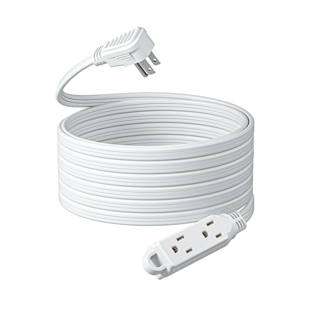 DEWENWILS 25 FT Flat Plug Extension Cord: $19.99 DEWENWILS 25 FT Flat Plug Extension Cord: $19.99