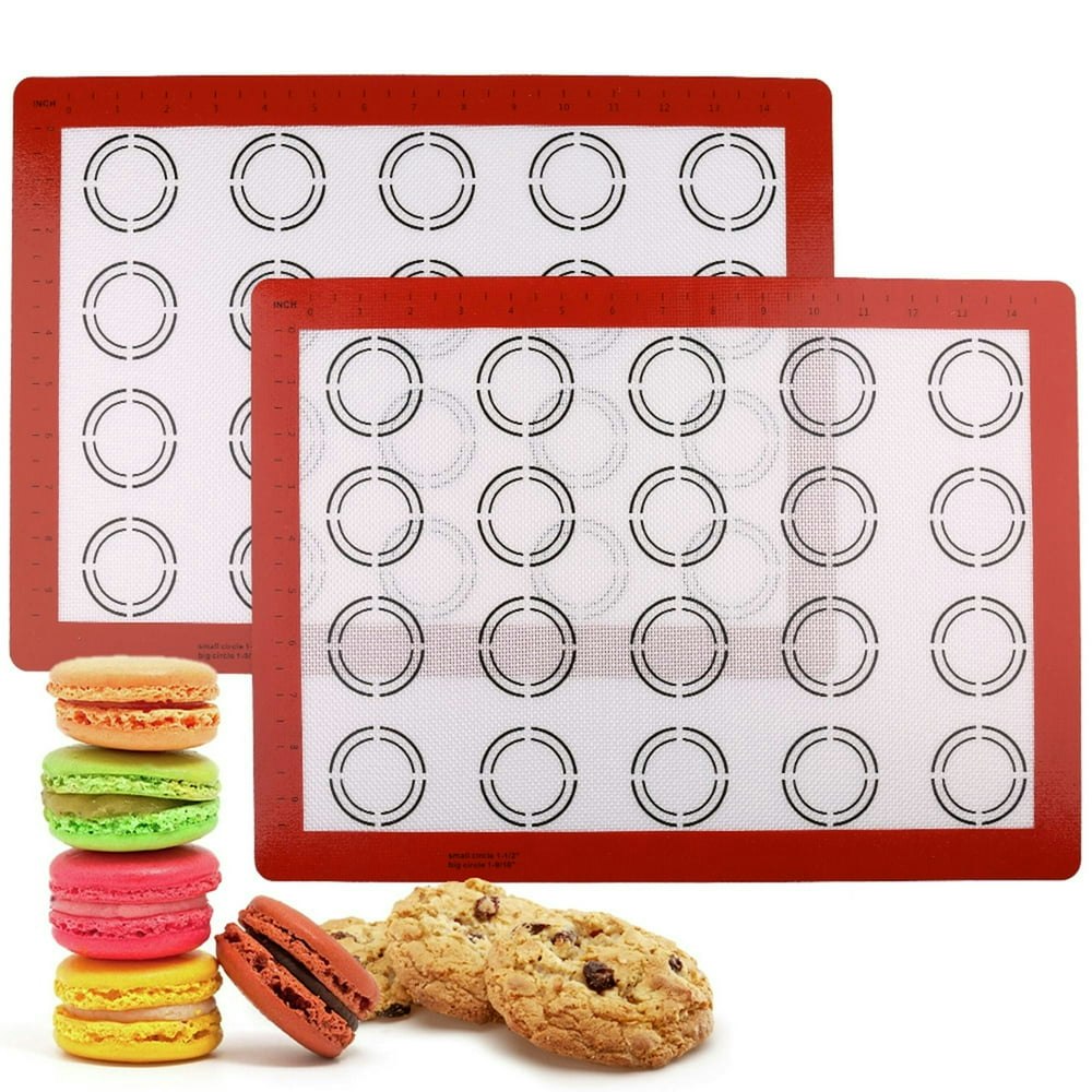 LotFancy Macaron Silicone Baking Mat 2-Pack: $11.99