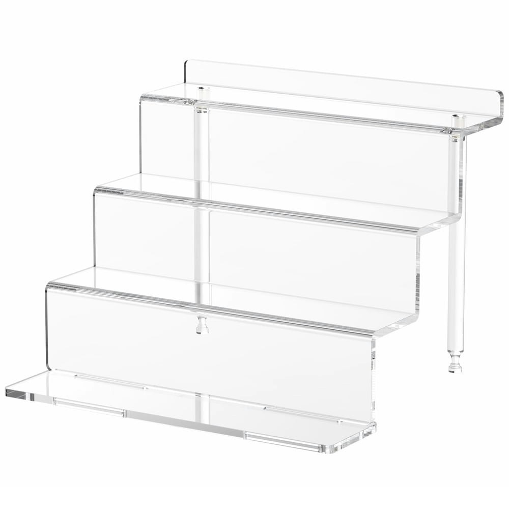 NIUBEE 12-Inch Acrylic Riser Display Shelf: $19.99 NIUBEE 12-Inch Acrylic Riser Display Shelf: $19.99