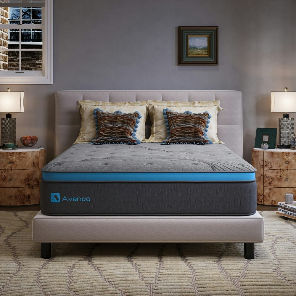 Avenco Original 12-inch Queen Memory Foam Hybrid Mattress: $196.99 Avenco Original 12-inch Queen Memory Foam Hybrid Mattress: $196.99