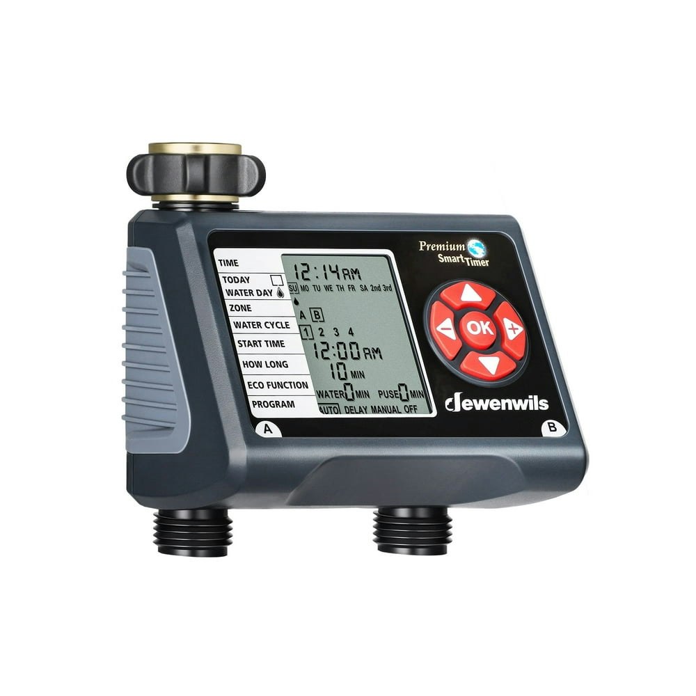 Dewenwils 2-Zone Programmable Water Hose Timer: $30.44 Dewenwils 2-Zone Programmable Water Hose Timer: $30.44