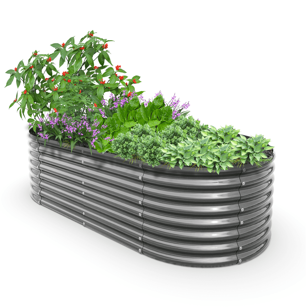 Tramull 8x4x2-Foot Galvanized Raised Garden Bed: $129.79 Tramull 8x4x2-Foot Galvanized Raised Garden Bed: $129.79