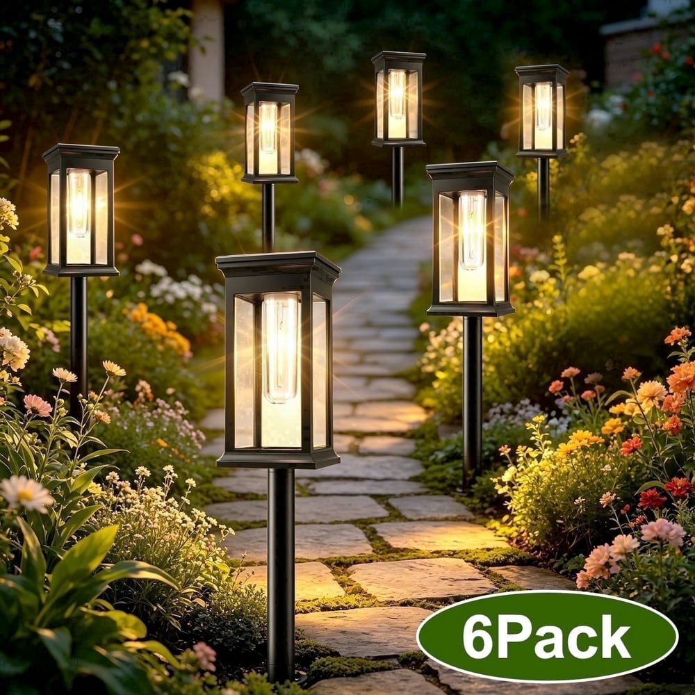 Solar Pathway Lights 6-Pack: $27.59 Solar Pathway Lights 6-Pack: $27.59