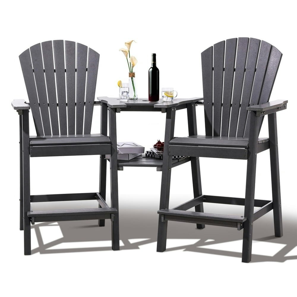 Foowin Tall Adirondack Chair 2-Piece Set: $218.99 Foowin Tall Adirondack Chair 2-Piece Set: $218.99