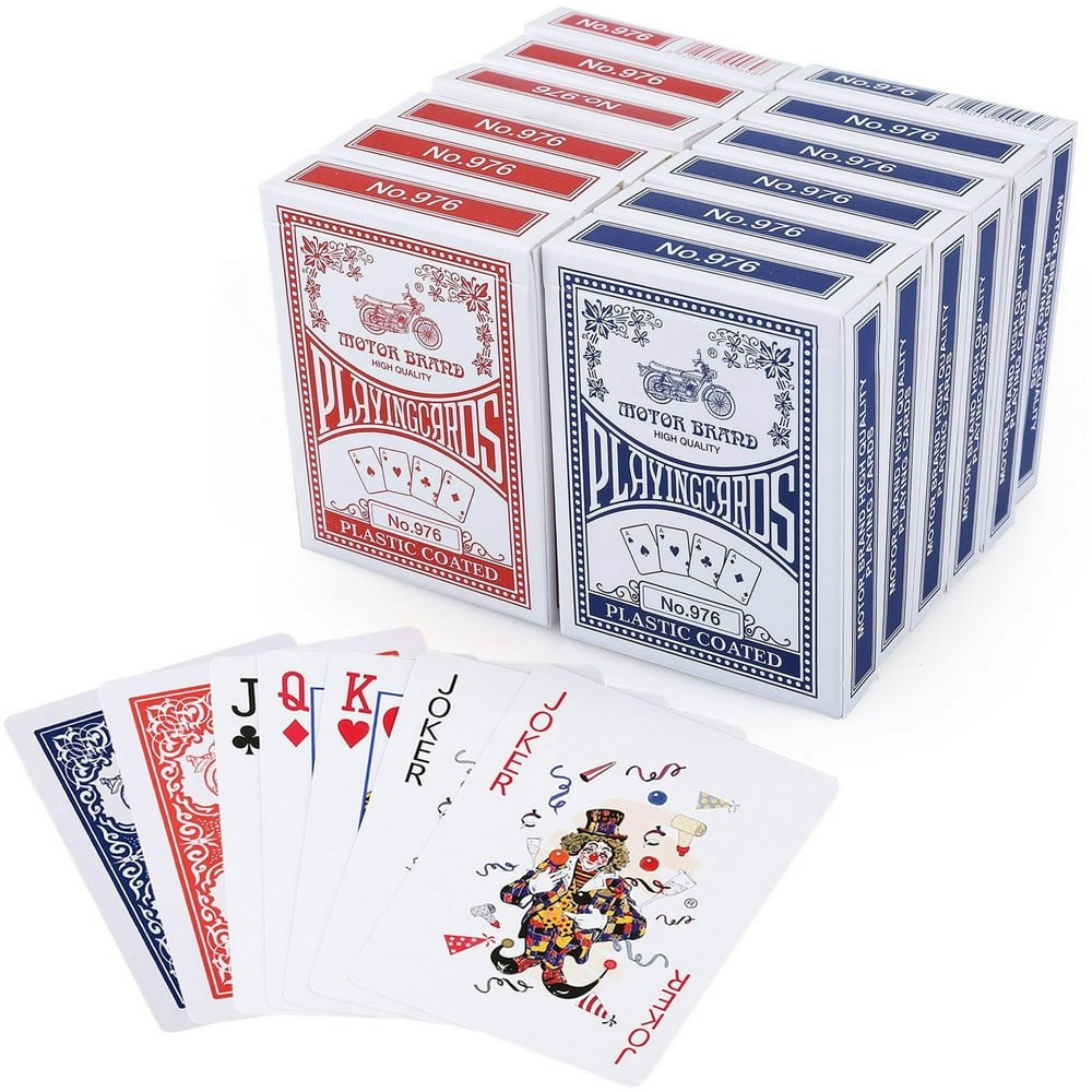 LotFancy Playing Cards 12-Pack: $16.99