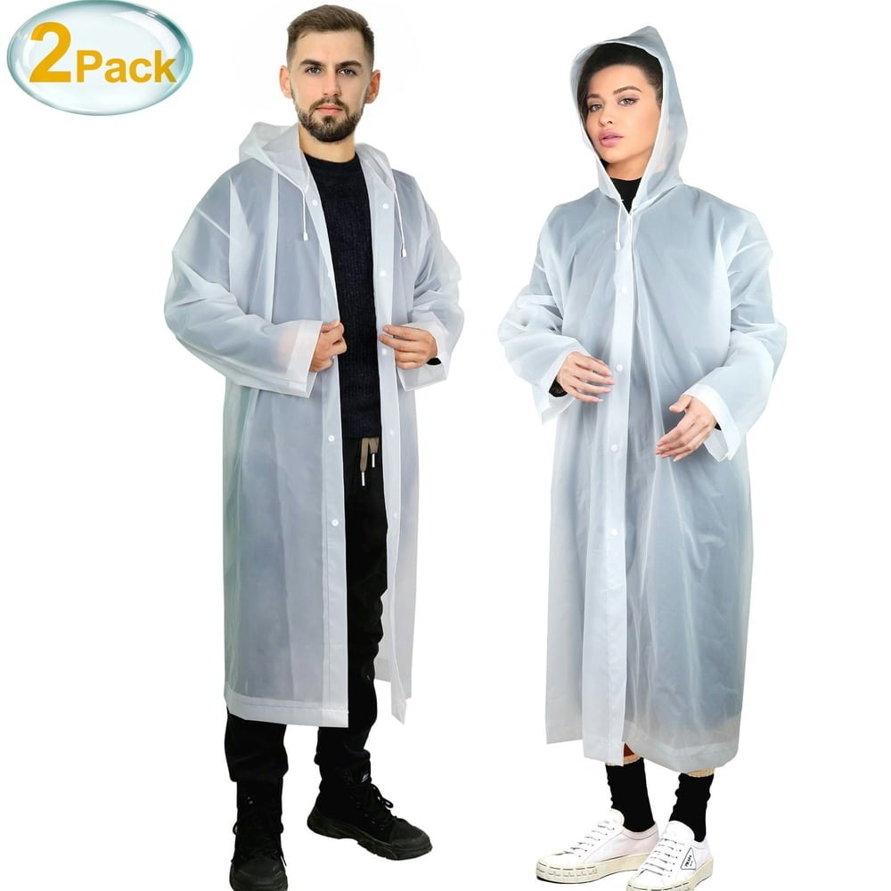 Cyrico Adult EVA Rain Ponchos 2-Pack: $10.44 Cyrico Adult EVA Rain Ponchos 2-Pack: $10.44