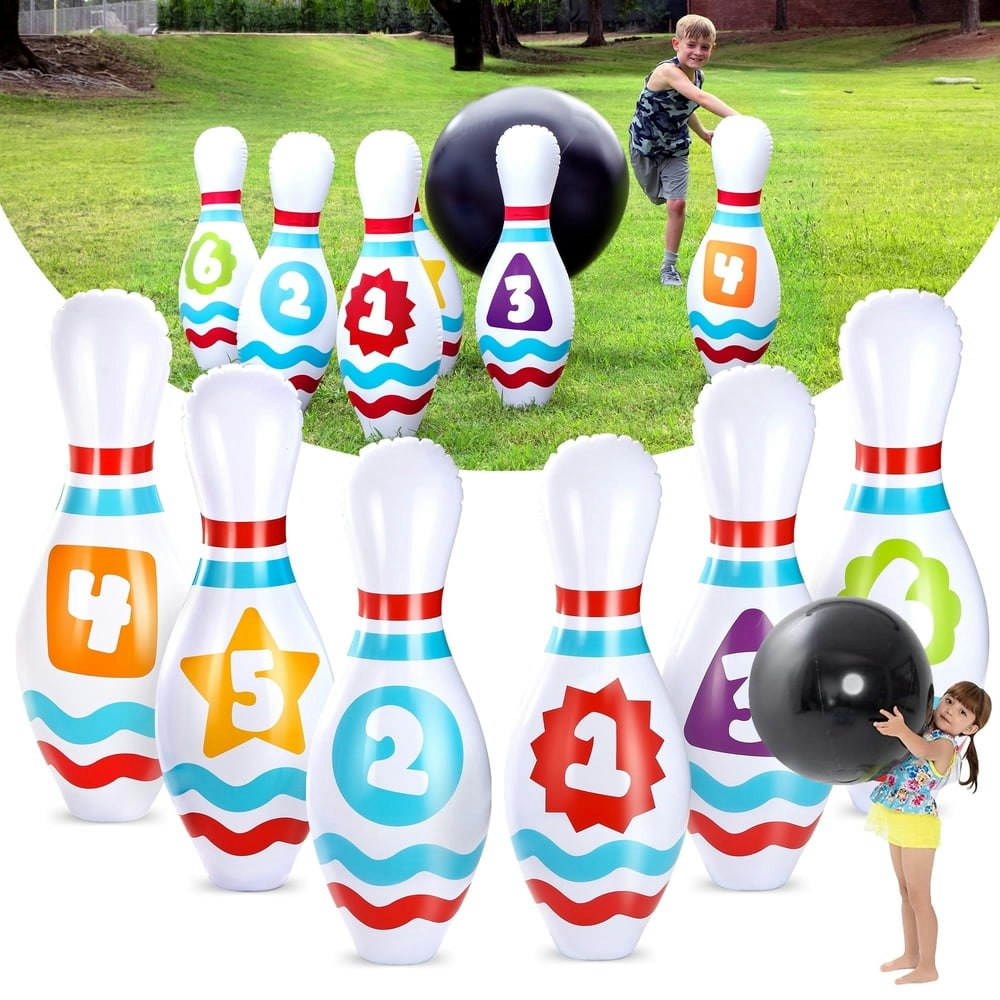 Joyfy Giant Inflatable Bowling Set: $24.99 Joyfy Giant Inflatable Bowling Set: $24.99