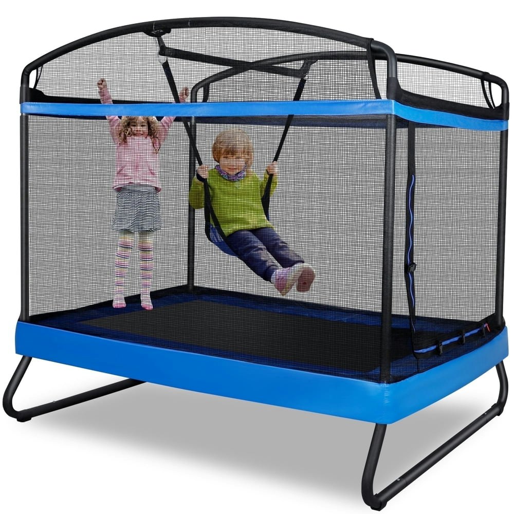 Gikpal 6-foot 3-in-1 Kids Trampoline and Swing Set: $147.99 Gikpal 6-foot 3-in-1 Kids Trampoline and Swing Set: $147.99