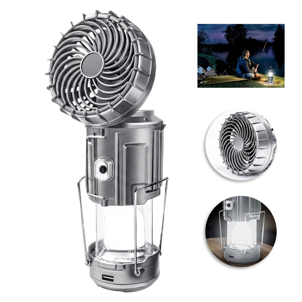 Eyotto 2-in-1 Solar Camping Fan and LED Lantern: $14.39 Eyotto 2-in-1 Solar Camping Fan and LED Lantern: $14.39